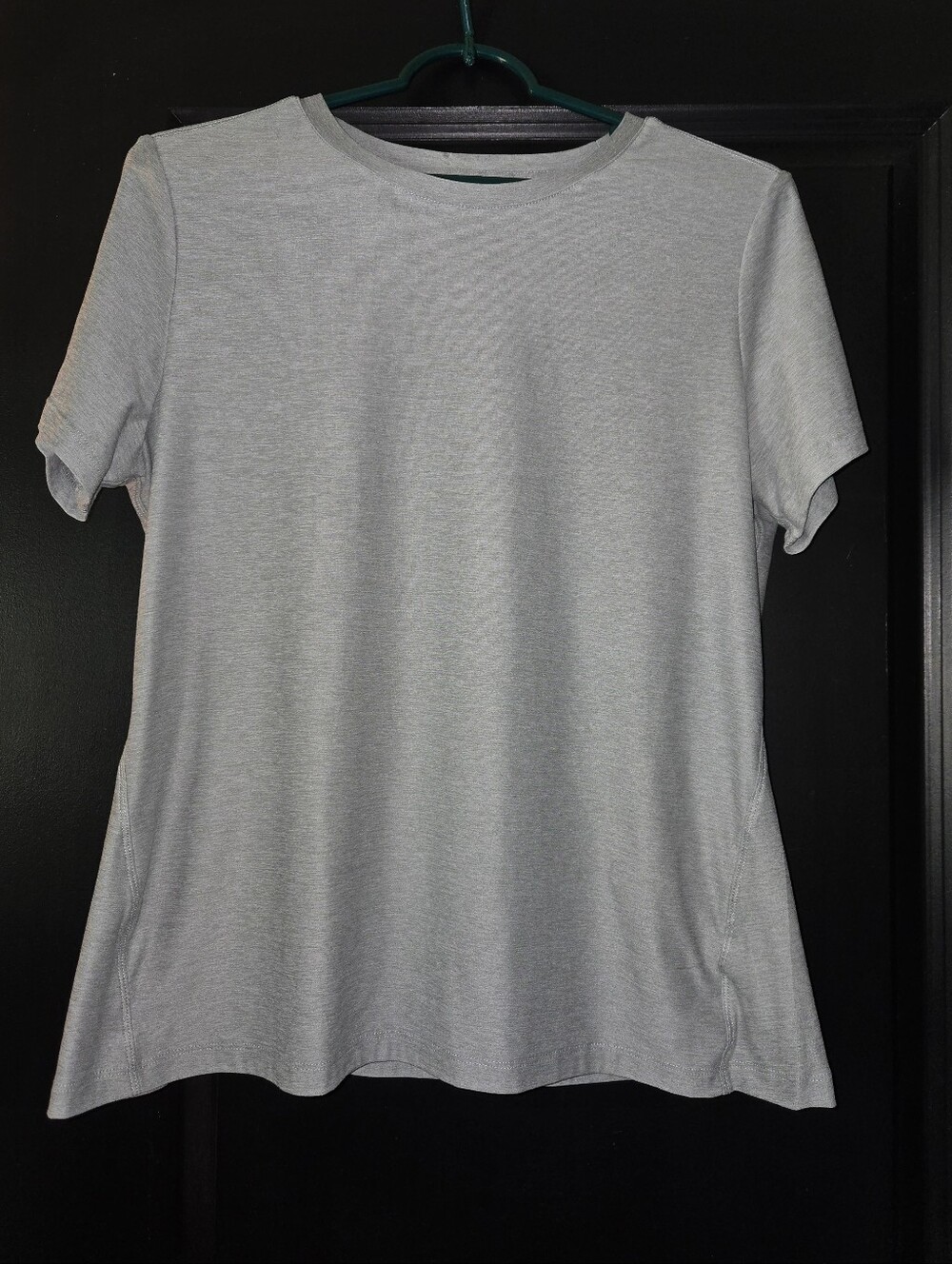 Athletic Works Butter Soft Pale Green Short Sleeve Crew Tee